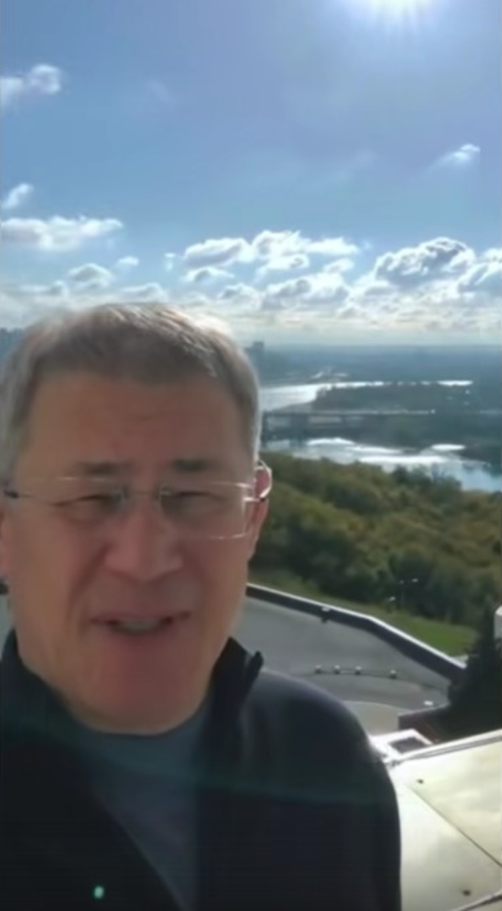 Vk, личная страница Радия Хабирова, скриншот видео.