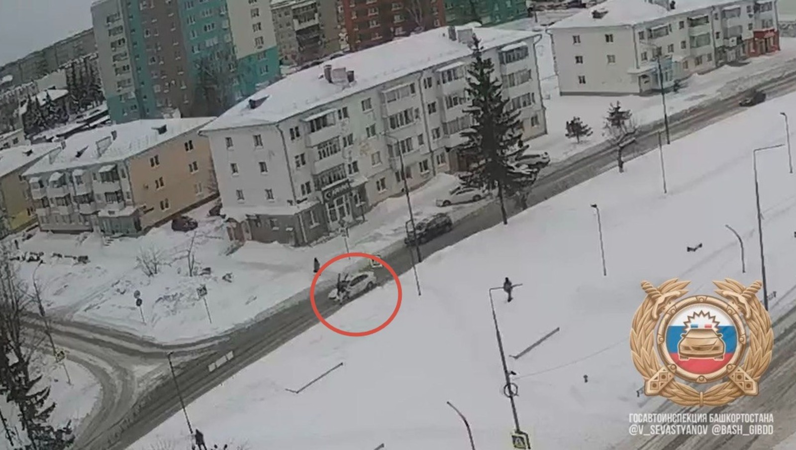 скриншот видео. Госавтоинспекция РБ.