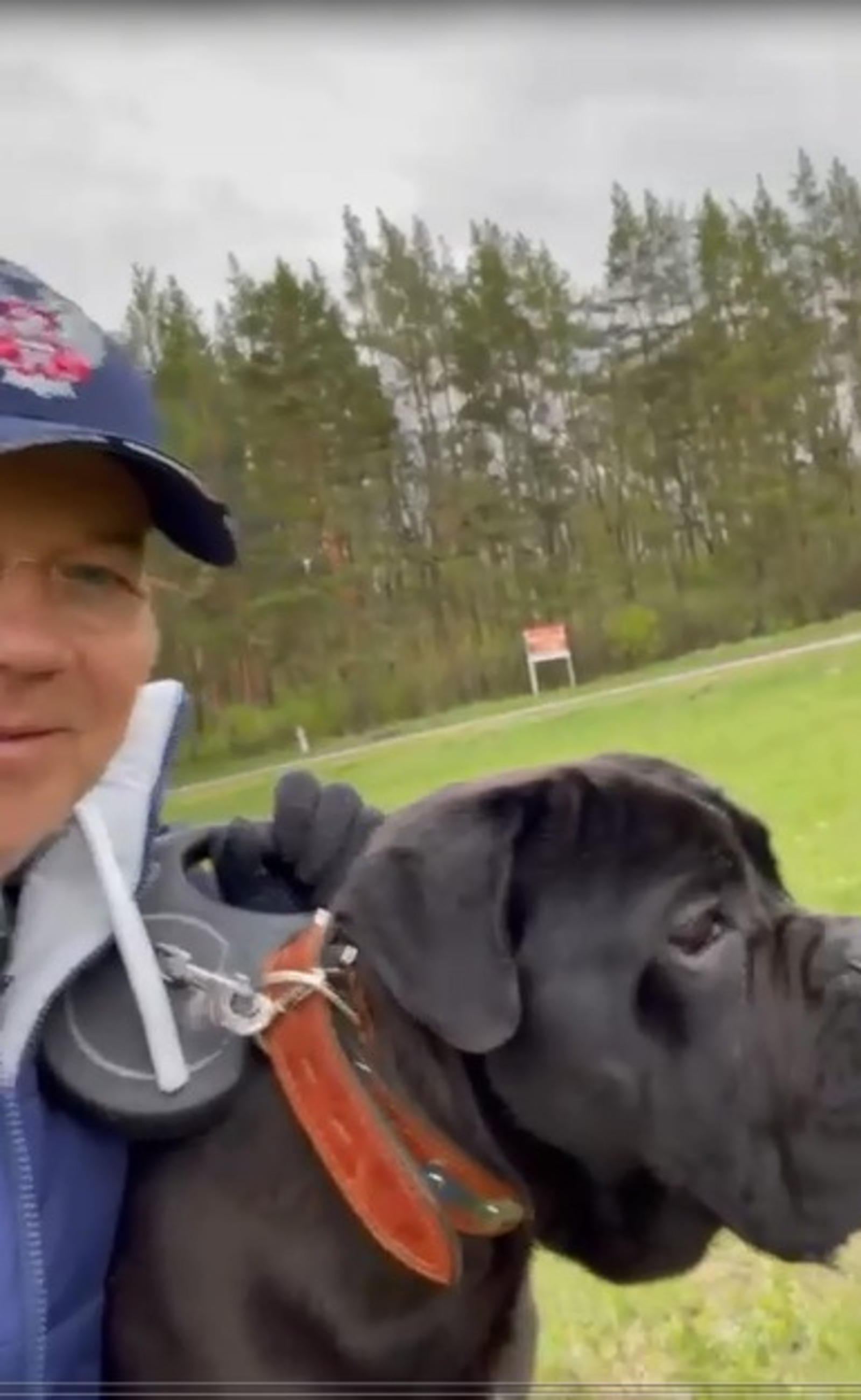 Скриншот видео с телеграм-канала Андрея Назарова.